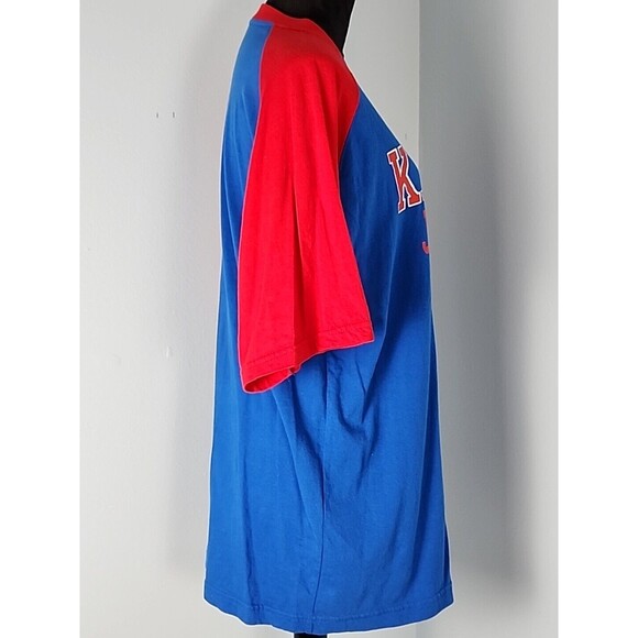Kansas Jayhawks University of Kansas Russell Athletic Shirt Large NCAA College - Picture 5 of 11